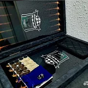 Нарды под стеклом «Вперёд быки!» — необычный подарок — фотография 5