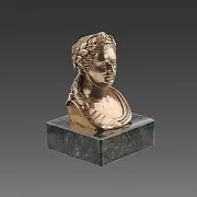 Бюст «Екатерина II» из бронзы — красивый подарок — фотография 2