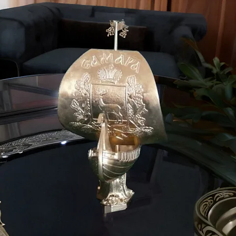 Подарочная бронзовая композиция «Ладья»