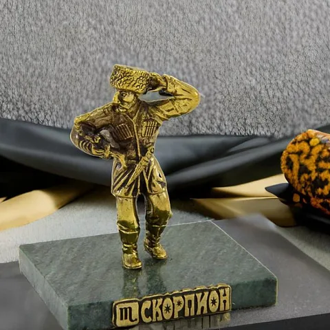 Бронзовая статуэтка «Знак зодиака Скорпион» — оригинальный подарок