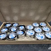 Комплект стальных фишек для нард «BMW» — красивый подарок — фотография 4