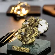 Ручная работа: Бронзовая статуэтка «Козерог» — фотография 1