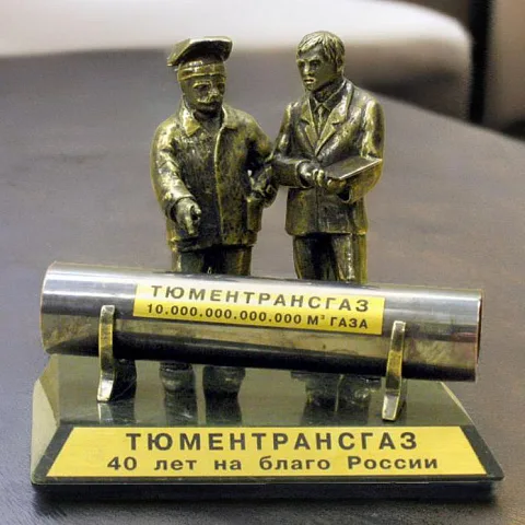 Статуэтка «Газовики» — оригинальный подарок