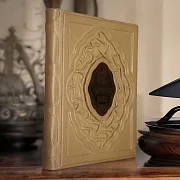 Чудотворные иконы — книга в кожаном переплёте — красивый подарок — фотография 1