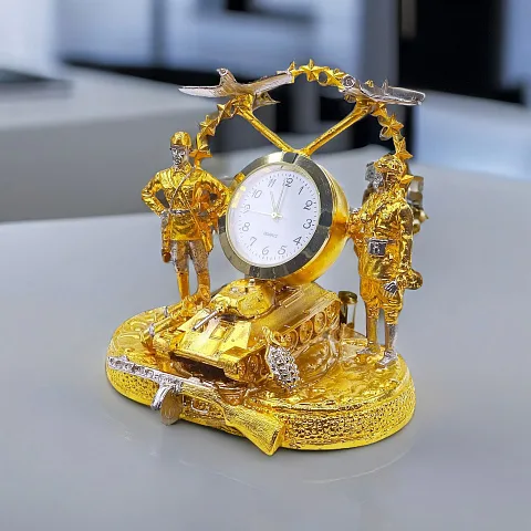 На память: Часы «Самолёты» из бронзы