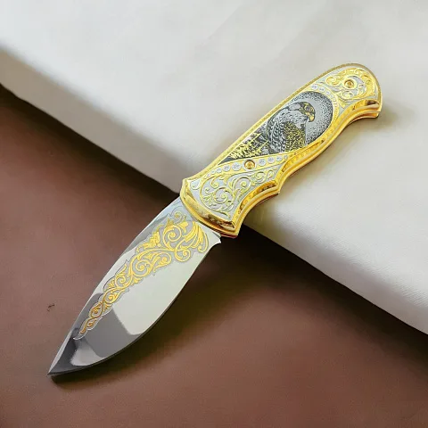 Складной нож «Орел» из Златоуста — красивый подарок