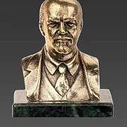 На память: Бюст «В.И. Ленин» из бронзы — фотография 2