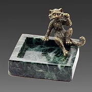 Пепельница "Кот Бегемот" — оригинальный подарок — фотография 5