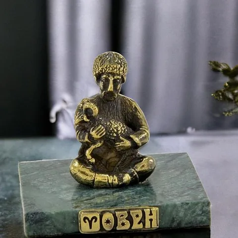 Бронзовая статуэтка «Овен» в подарок