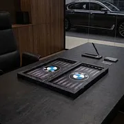 Нарды под стеклом «BMW» — красивый подарок — фотография 9