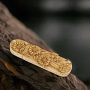 Флешка «Василёк» из дерева — сувенир — красивый подарок — фотография 1