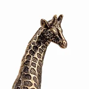 Композиция «Жирафы» из бронзы на ониксе — оригинальный подарок — фотография 5