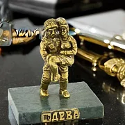 Бронзовая статуэтка «Знак зодиака Дева» — оригинальный подарок — фотография 1