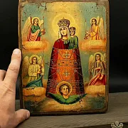 В подарок: Икона Богоматери "Прибавление ума" 26*20 см — фотография 1