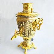 Чайный набор с самоваром. Златоуст — оригинальный подарок — фотография 7