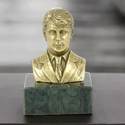 Ручная работа: Бюст «Есенин С.А.» из бронзы — фотография 1
