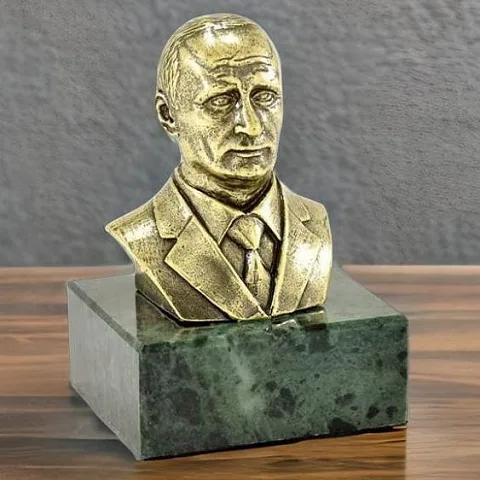 Подарочный бронзовый бюст «Путин В.В.»