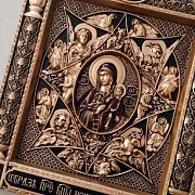 Резная Икона Неополимая Купина — оригинальный подарок — фотография 7