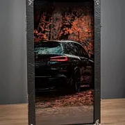 Подарочные нарды под стеклом «BMW X5» — фотография 7